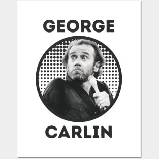 george carlin || dark Posters and Art